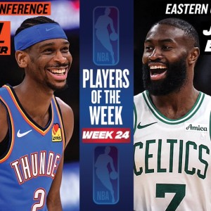 博万体育官方入口-NBA官宣周最佳：亚历山大布朗分别当选 杜兰特弗拉格文班等获提名
